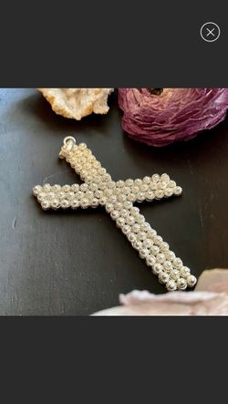 Sterling Silver Filigree Cross