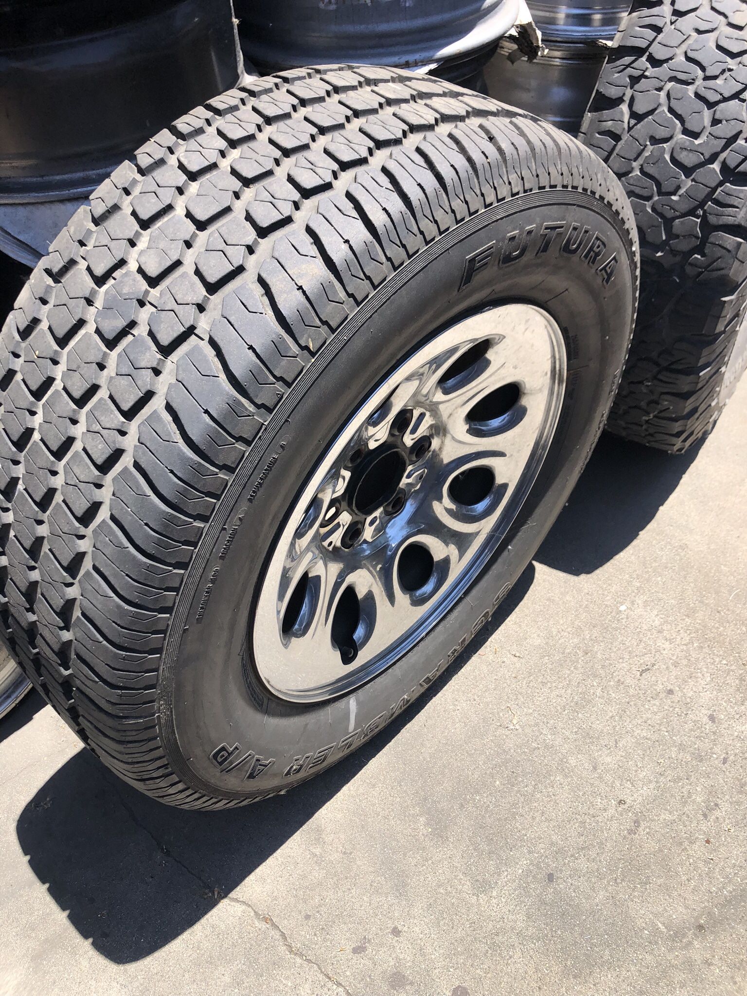 17” Chevrolet OEM Chrome Clad Wheel