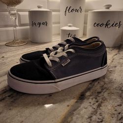 Blue Low Top Vans