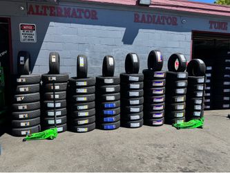215-60-16 Tires 350$ Installed get free alignment