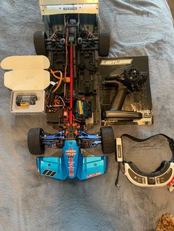ARMA LIMITLESS 6S with active aero and FPV camera and FATSHARK goggles