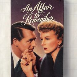 An Affair to Remember VHS, 1992 20th Century Fox Cary Grant Deborah Kerr Movie