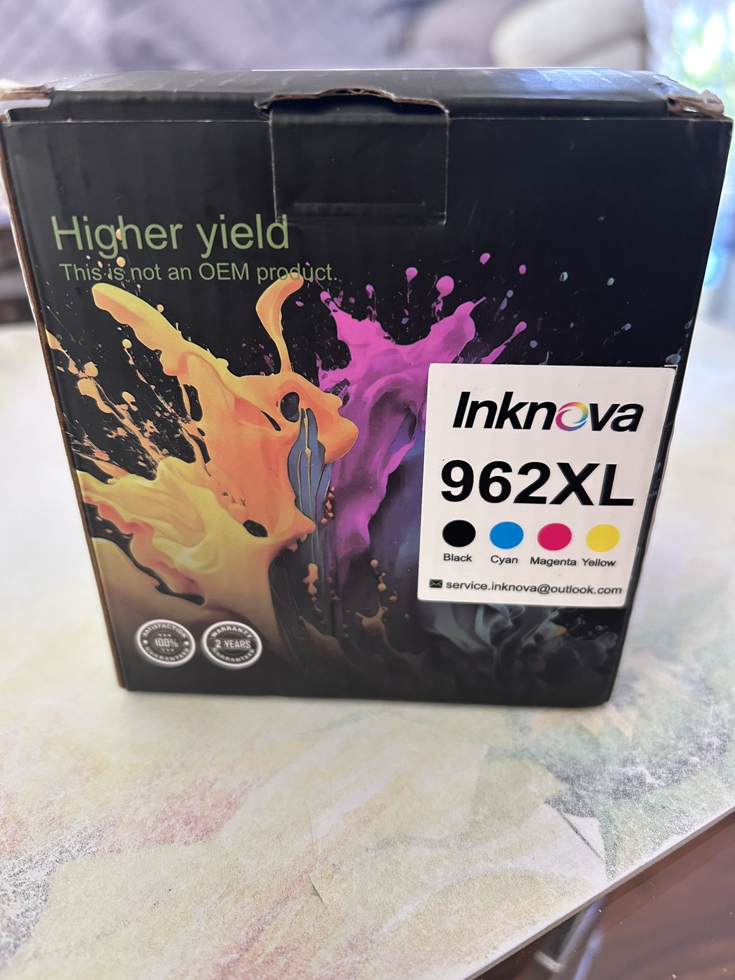 HP Printer Ink 4 Cartridges