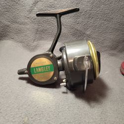 Vintage Langley Spinning Reel