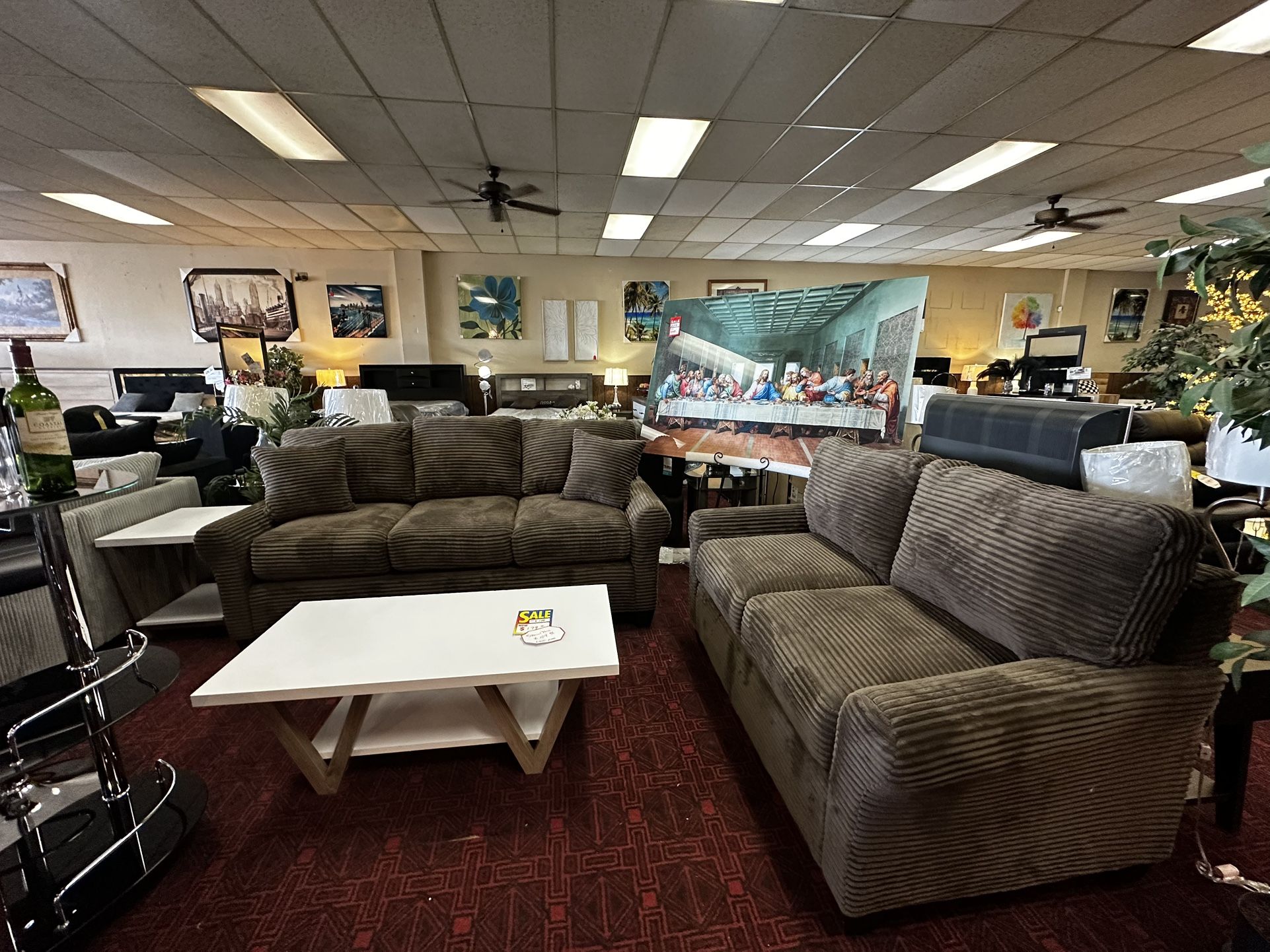 2pc Sofa And LoveSeat Set
