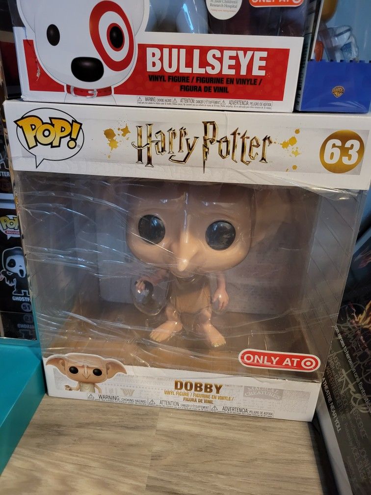 Funko Pop Harry Potter DOBBY 10inch Target EXCLUSIVE MINT with Plastic Wrap