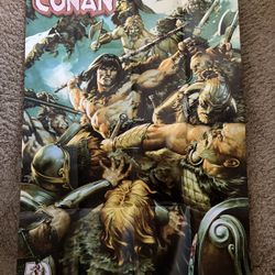 Conan The Barbarian Comic Book Art Movie Posters