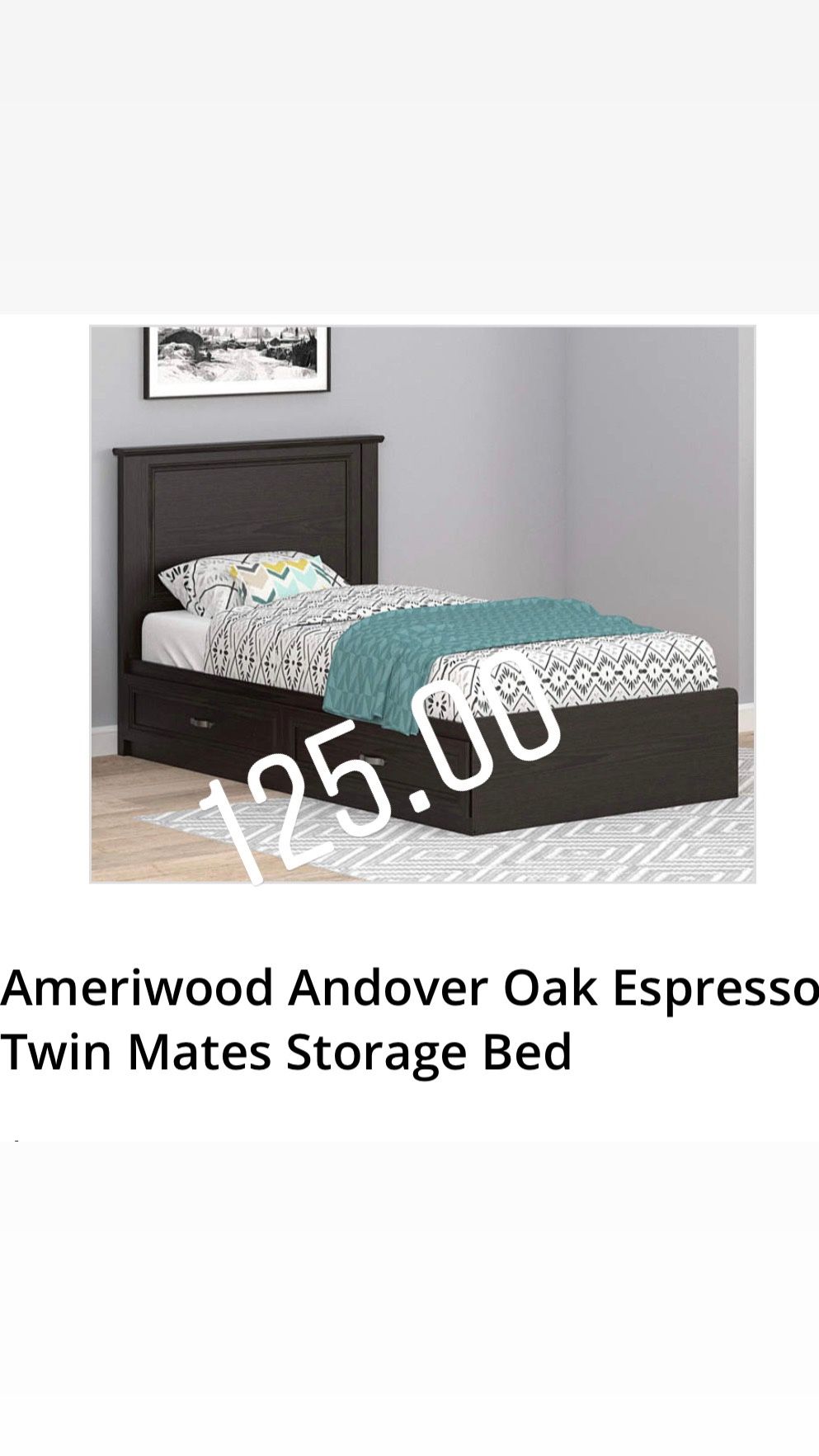 Twin bed frame