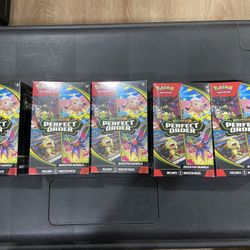 Pokemon TCG Perfect Order Booster Bundles