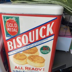 1950’s Bisquick Container In Remarkable Condition