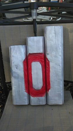 Custom made wood decor.