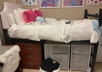 2 fabric dressers or nightstand