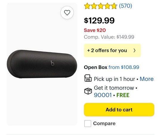 Speaker Beats Pill 3