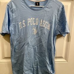 U.S. Polo Assn. Sky Blue Crew Neck Tee