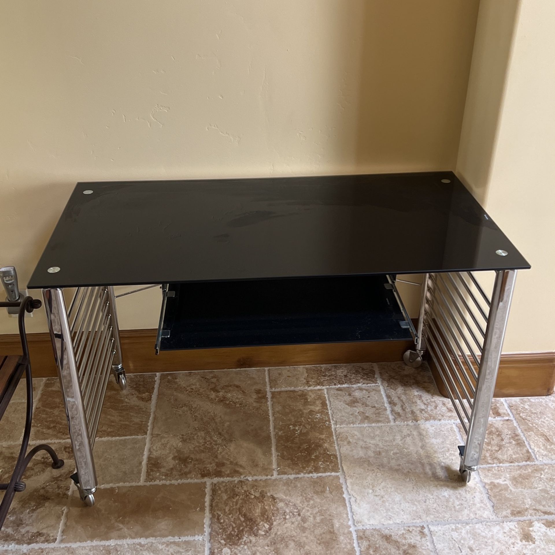 Glass Desk