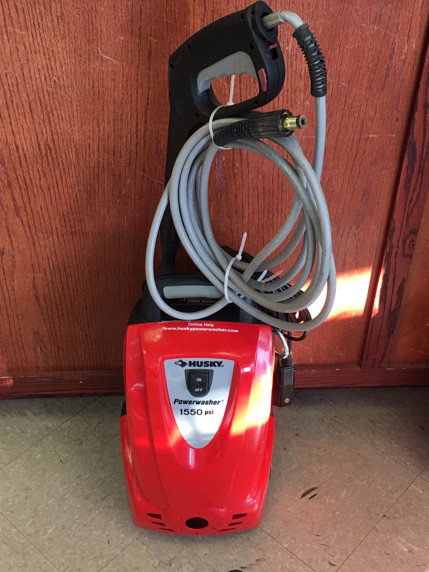 Husky pressure washer