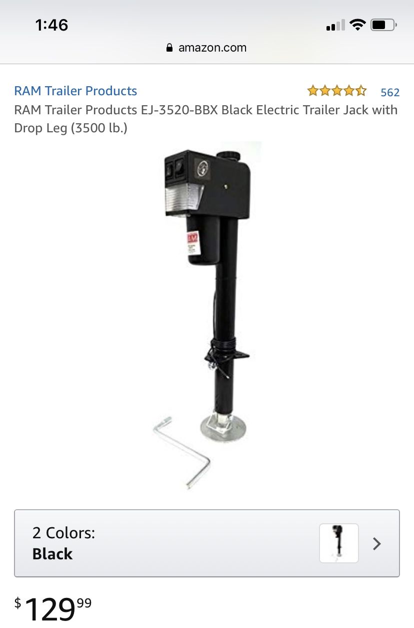 TRAILER: A-Frame Jack 3500 lbs Capacity