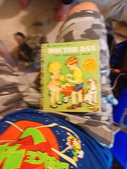 Dr Dan Little Golden Book With Original Band Aids