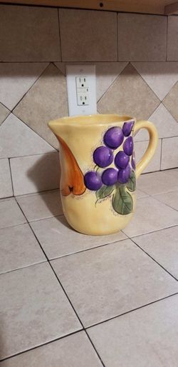 Flower Design Pitcher X