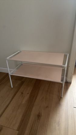 2-Tier Fabric Storage Shelf