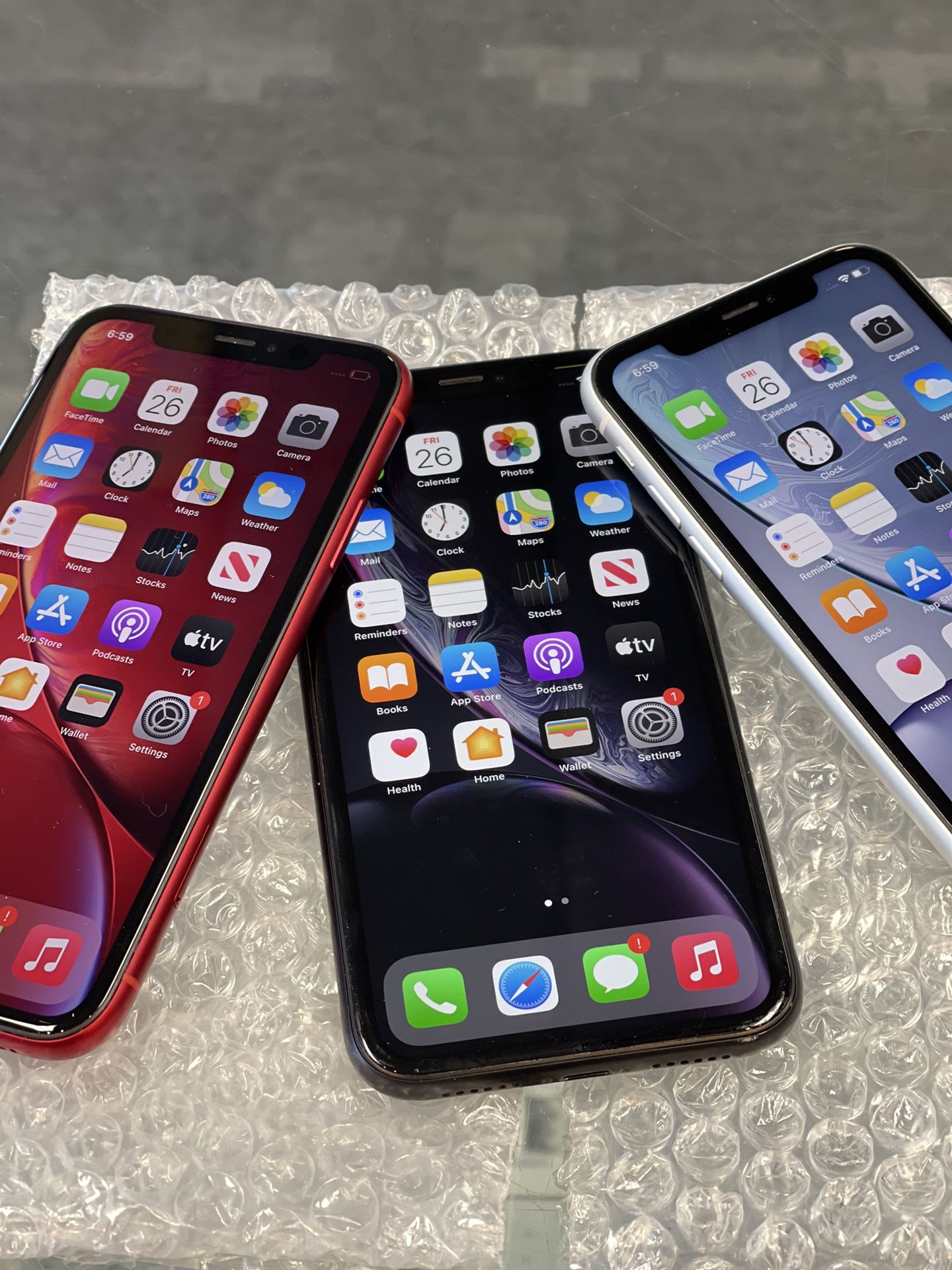 iPhone XR 64GB Unlocked $159 Each