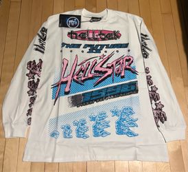 Hellstar Long Sleeve T-Shirt The Future Is Hellstar Size Large