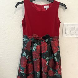 Girls Christmas Holiday Party Dress Size 10/12 