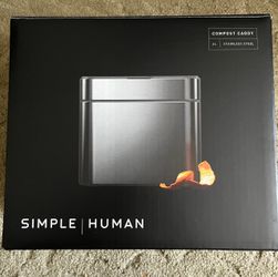 Simplehuman 4L Stainless Steel Compost Caddy