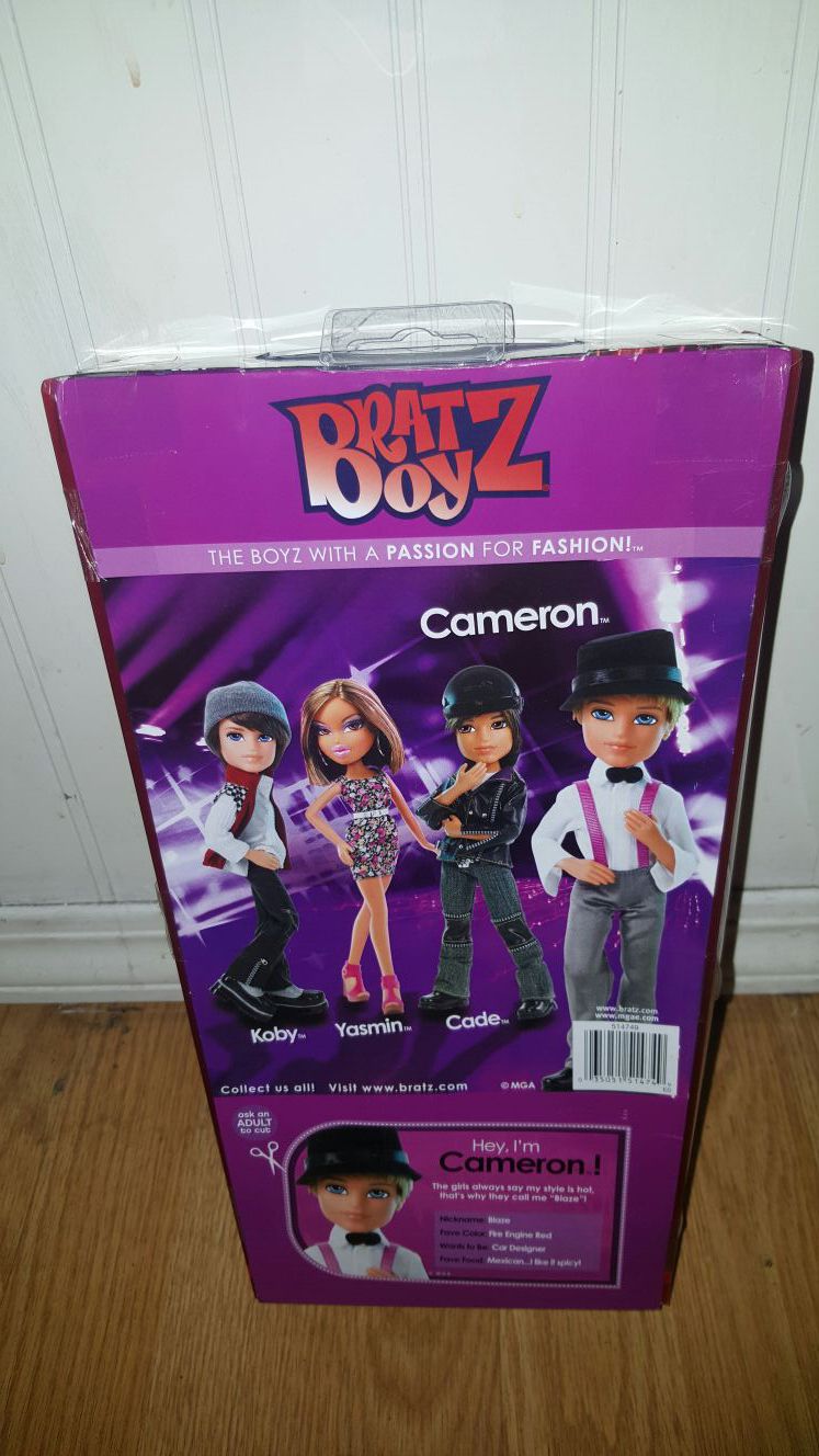 Bratz Boys Doll..Collectable item...Brand new!