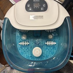 Foot care spa bath massager