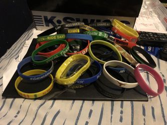 Plastic wristbands