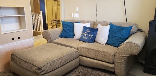 Couch Loveseat And Ottoman
