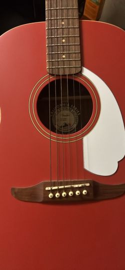 Fender Malibu acoustic electric guitar