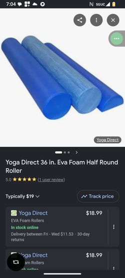 Brand new two boxes (9) 36-in stretch rollers in each box