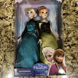 Disney FROZEN 2 ANNA and ELSA Doll Set New in Box