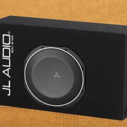 JL Audio TW1 Series Shallow Bass Speaker 10" Subwoofer 10TW1 Ported Box 600 Watts CP110LG-TW1 🚨 Payment Options Available 🚨 No Credit Needed 🚨