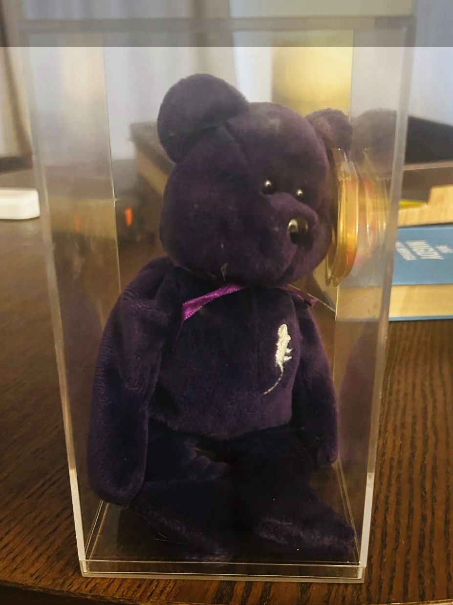 🌟 Rare Princess Diana Beanie Baby – 1st Edition – Excellent Condition with Tag & Case! 🌟