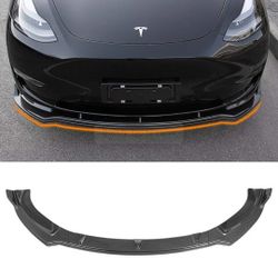 Front Bumper Lip Compatible with Tesla Model