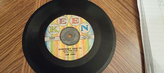 Sam Cooke-everybody likes to cha cha cha 45 RPM-Keen Records