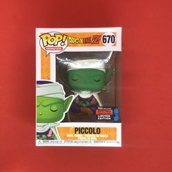 Funko Pop ! Pop Animation NYCC 2019 Exclusive  DragonBall Z : Piccolo #670 