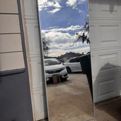 HOVET Mirror, aluminum, 30 3/4x77 1/8 "