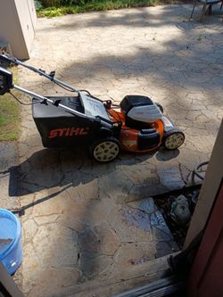 Stihl 460 v self propelled