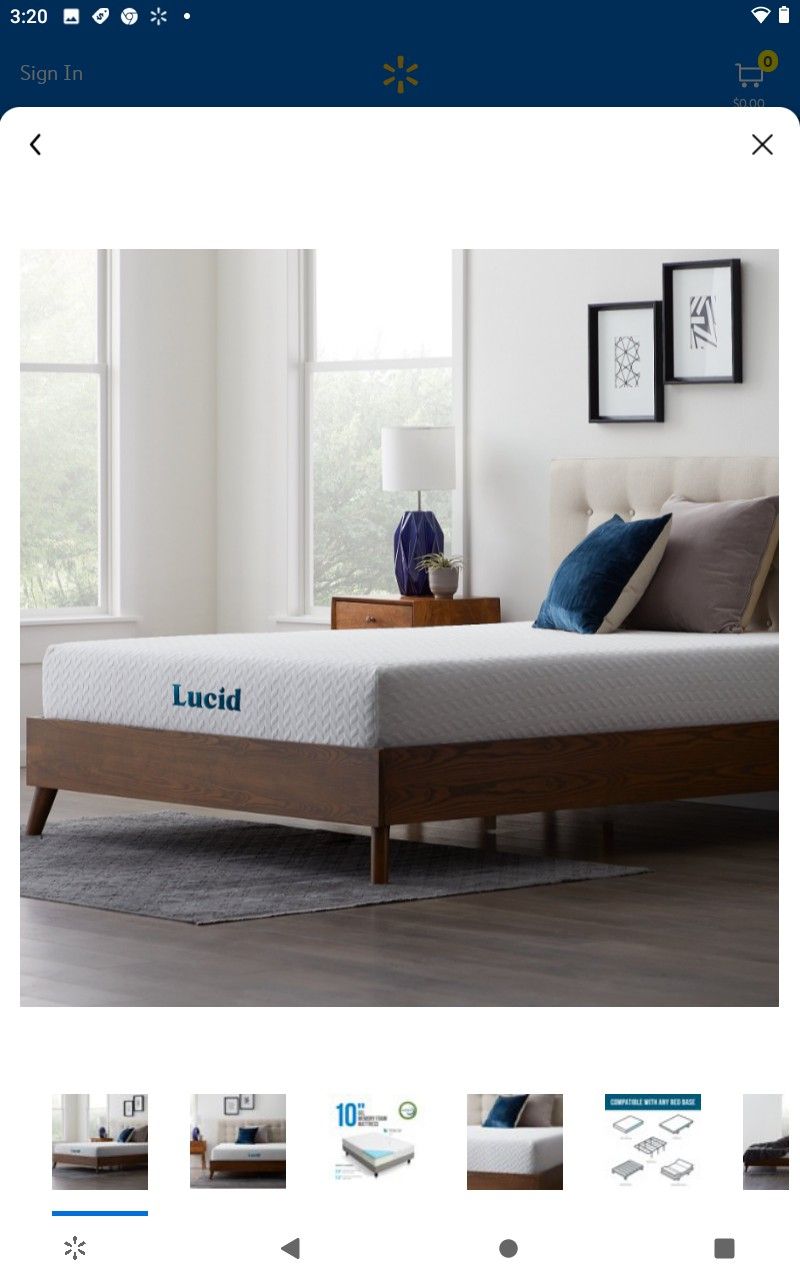 California King Memory Foam 10' Mattress BRAND NEW UNOPENED BOX ***** I DELIVER *****