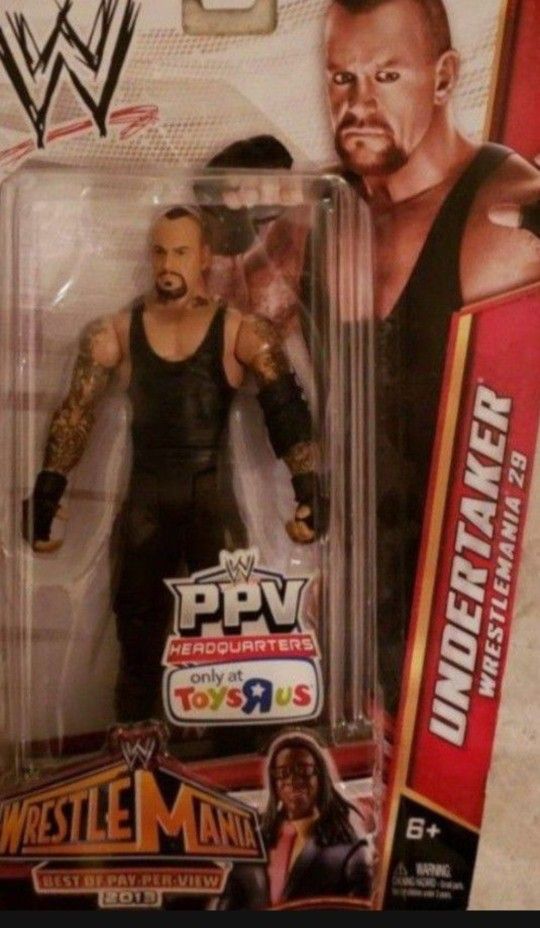 New WWE The Undertaker Toys R Us Exclusive Action Figure.