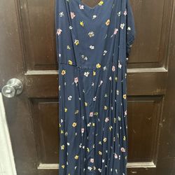 Navy Blue Dress