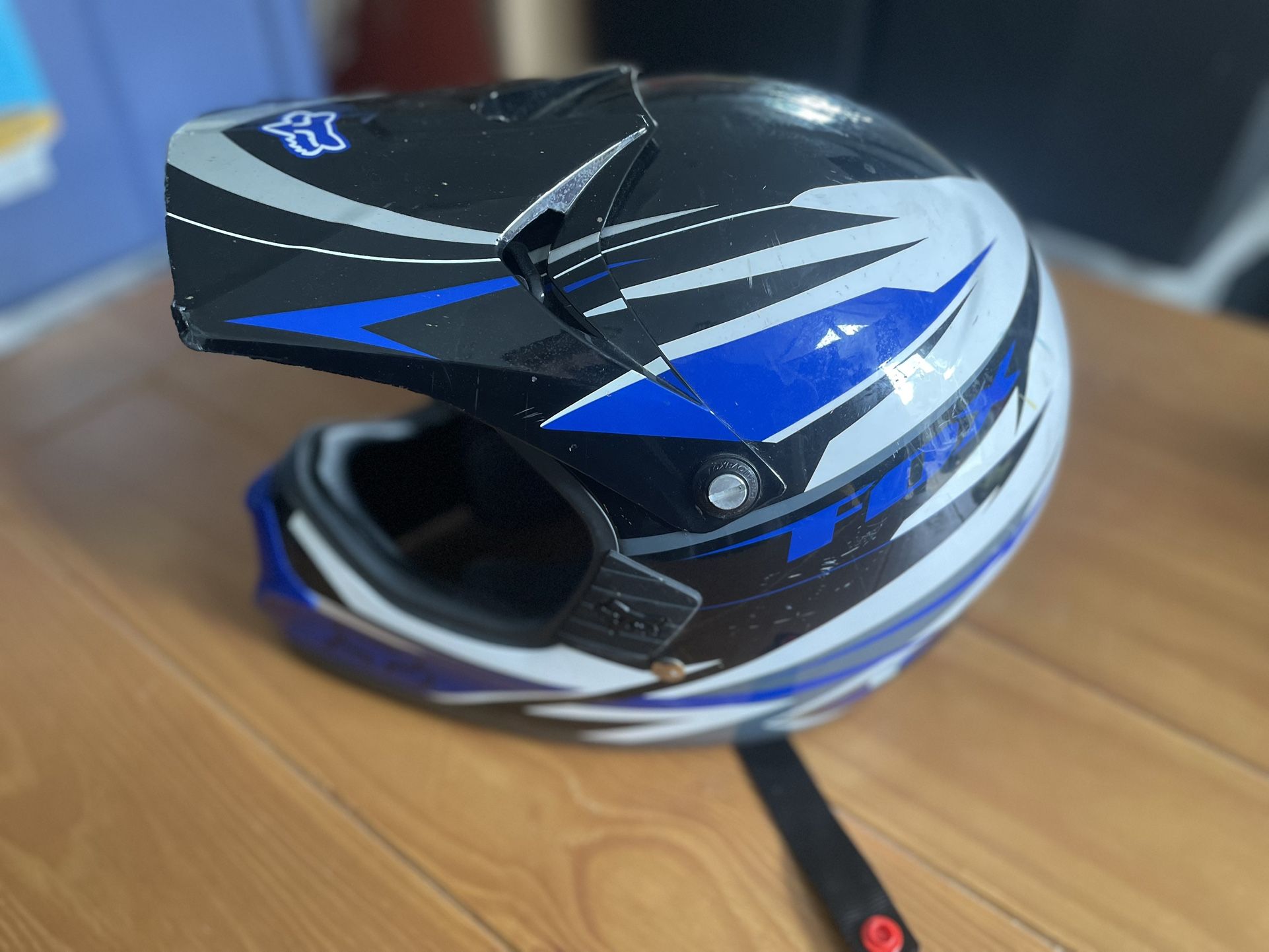 Fox Racing Full Face Helmet Youth Size KM 49-50cm