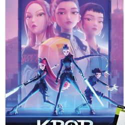 Huntrix K Pop Demon Hunters Large Poster