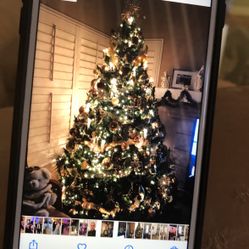 Christmas Tree With Lights  7’