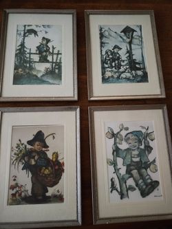 Vintage Hummel pictures.