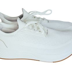 Flux Adapt Runner Shoes Men’s White Minimalist Barefoot Running Trainers